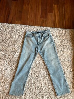 Buffalo David Bitton Men’s Light Wash Straight Jeans